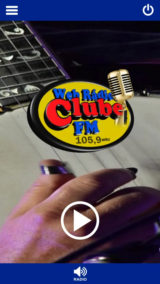 Web Rádio Clube FM 105,9 | Indus Appstore | Screenshot