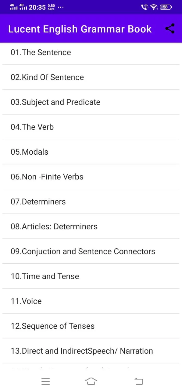 Lucent English Grammar Book | Indus Appstore | Screenshot