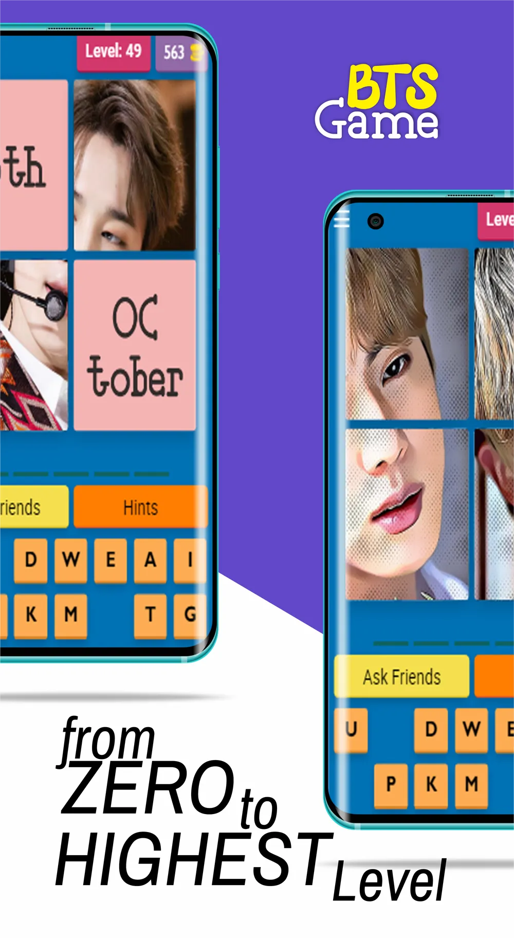 BTS Game | 4 PIC 1 BTS MEMBER | Indus Appstore | Screenshot