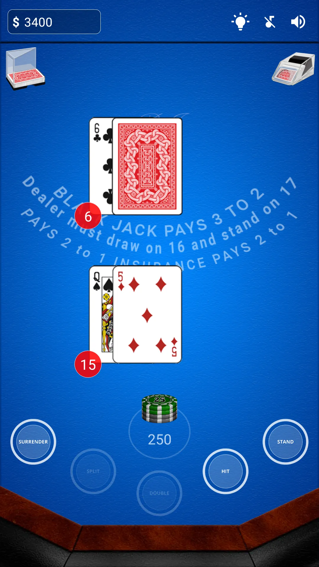 Blackjack | Indus Appstore | Screenshot