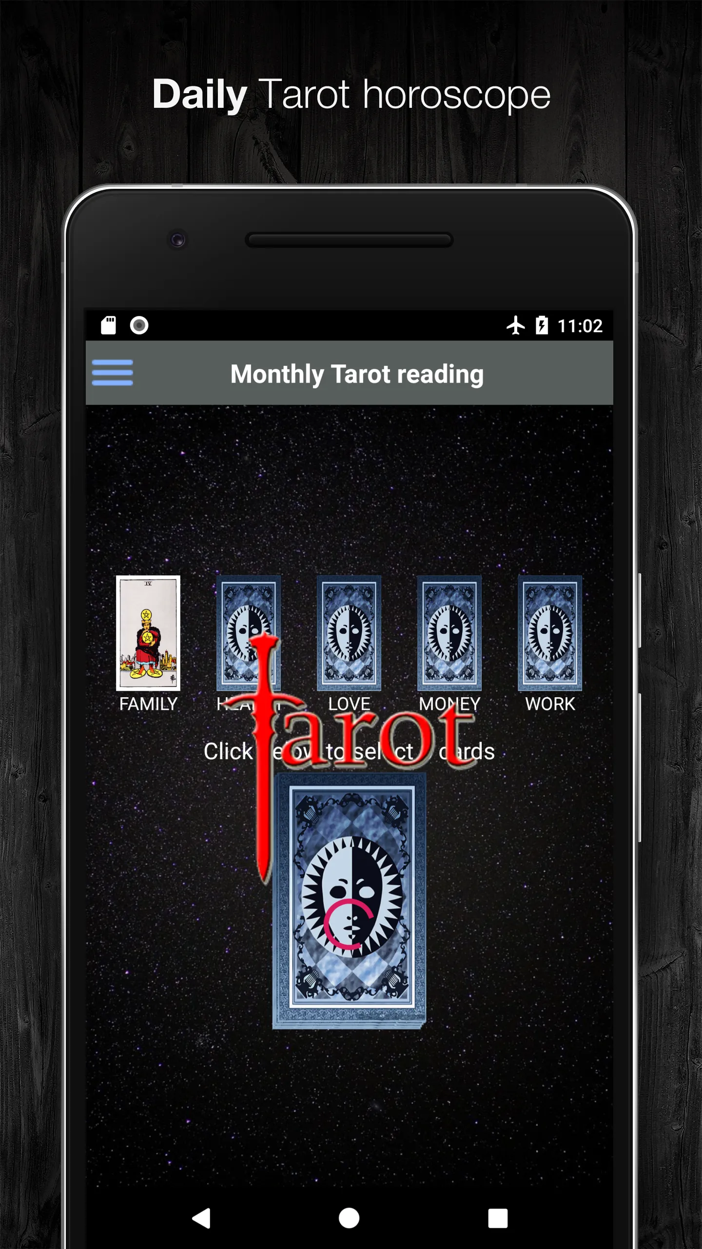 Daily Tarot Cards Reading | Indus Appstore | Screenshot