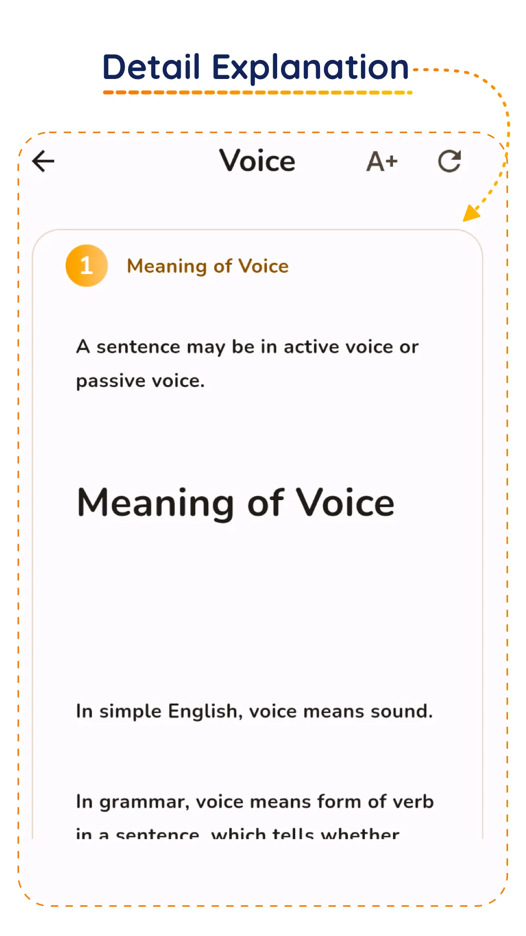 Active Voice Passive Voice | Indus Appstore | Screenshot