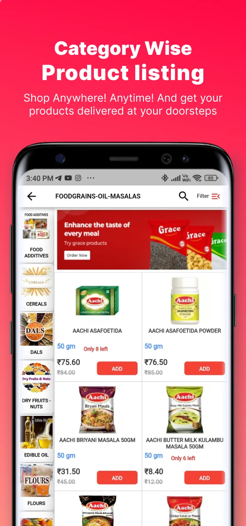 Grace Supermarket-Shop Online | Indus Appstore | Screenshot