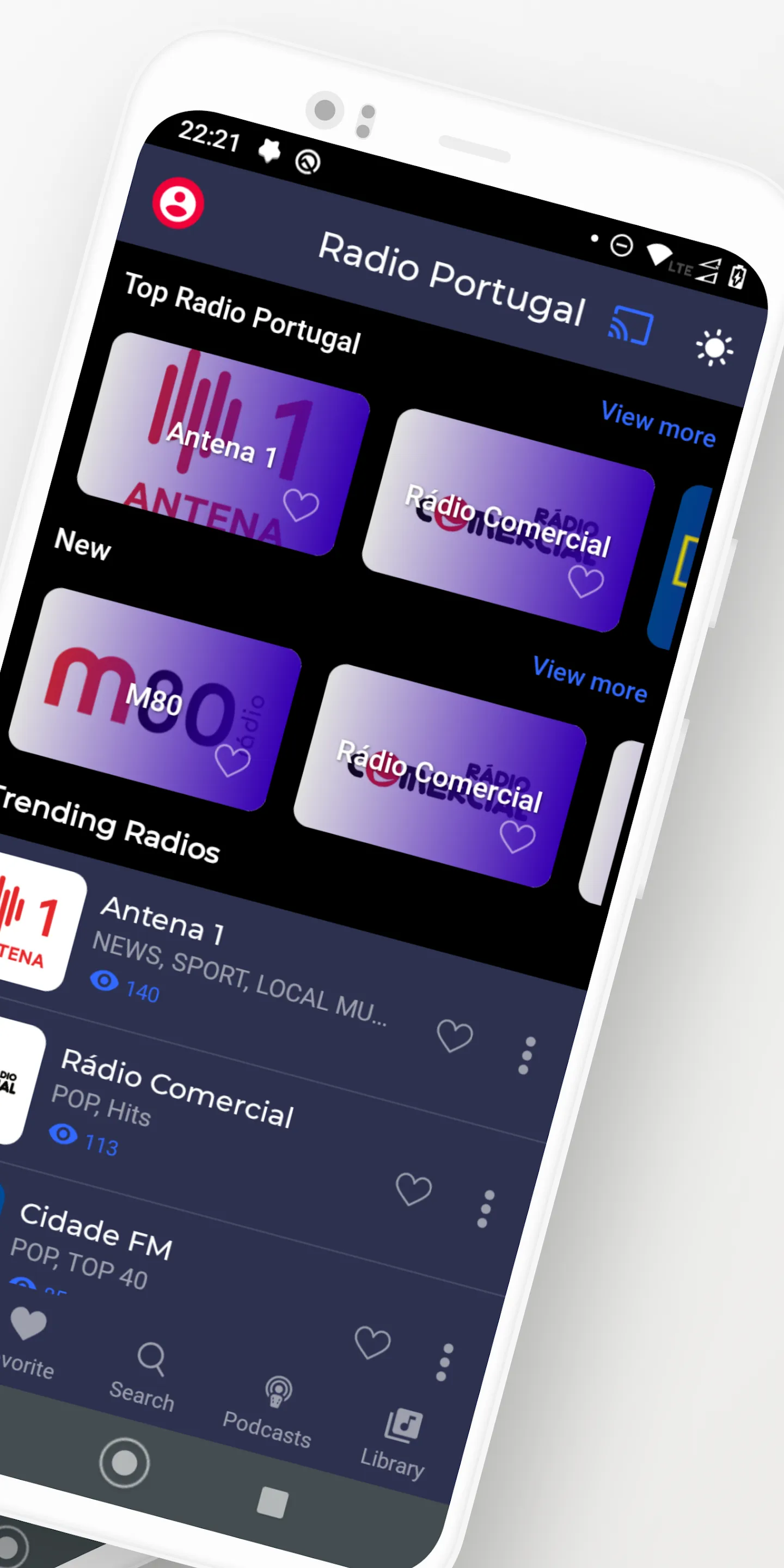 Radio Portugal | Indus Appstore | Screenshot