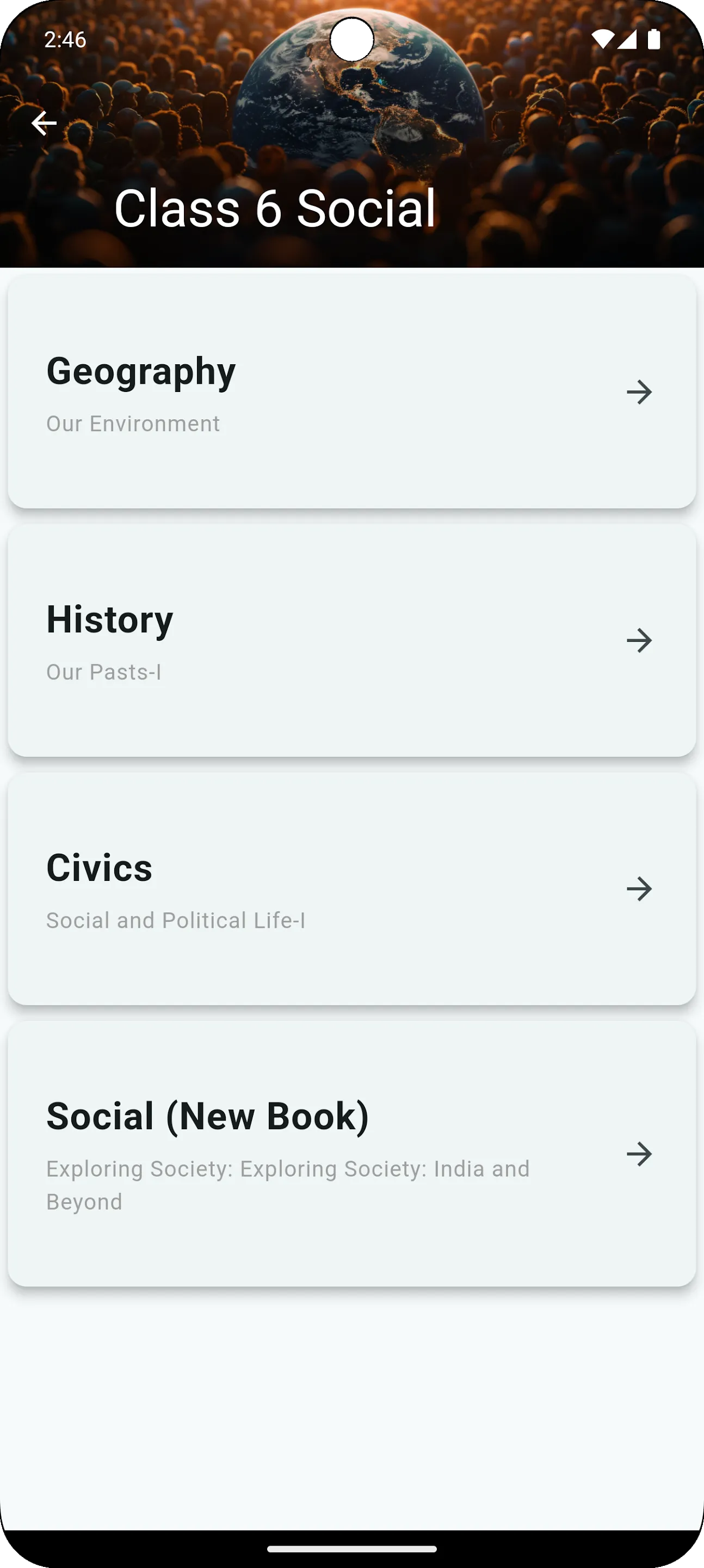 Class 6 Social Science 2024-25 | Indus Appstore | Screenshot