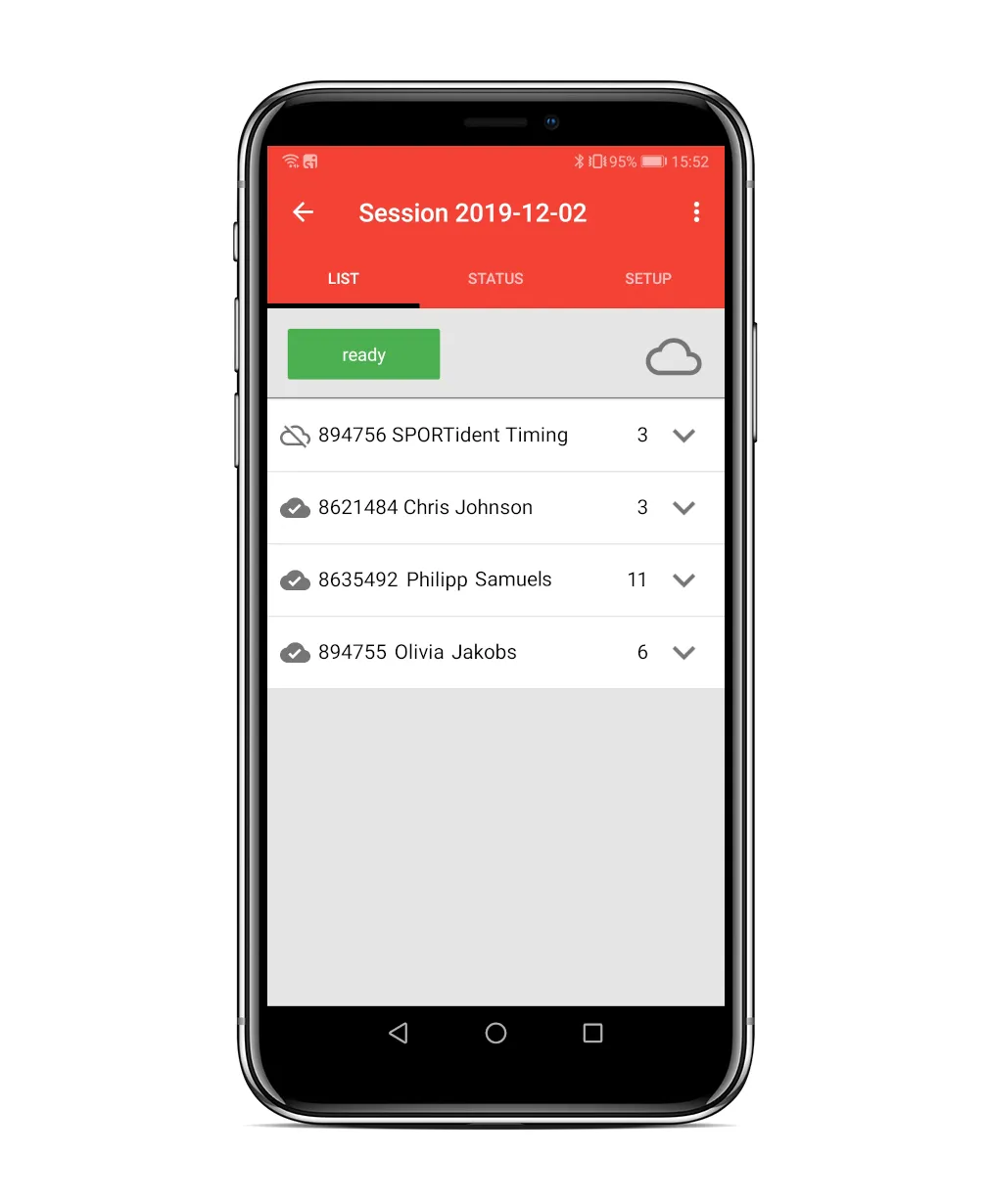 SPORTident Mobile Reader | Indus Appstore | Screenshot