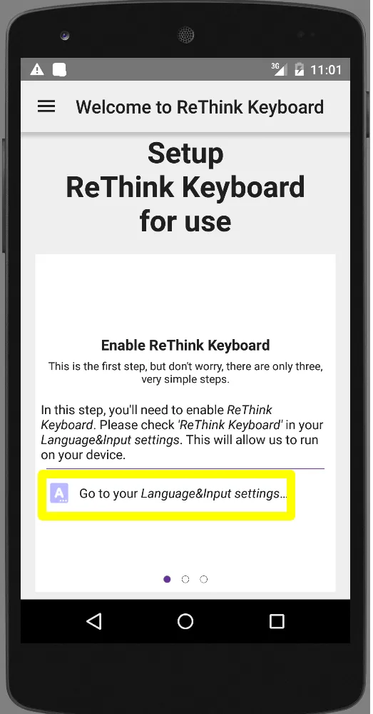 ReThink™ - Stops Cyberbullying | Indus Appstore | Screenshot