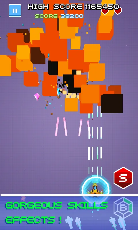 Space Shooter - Pixel Force | Indus Appstore | Screenshot