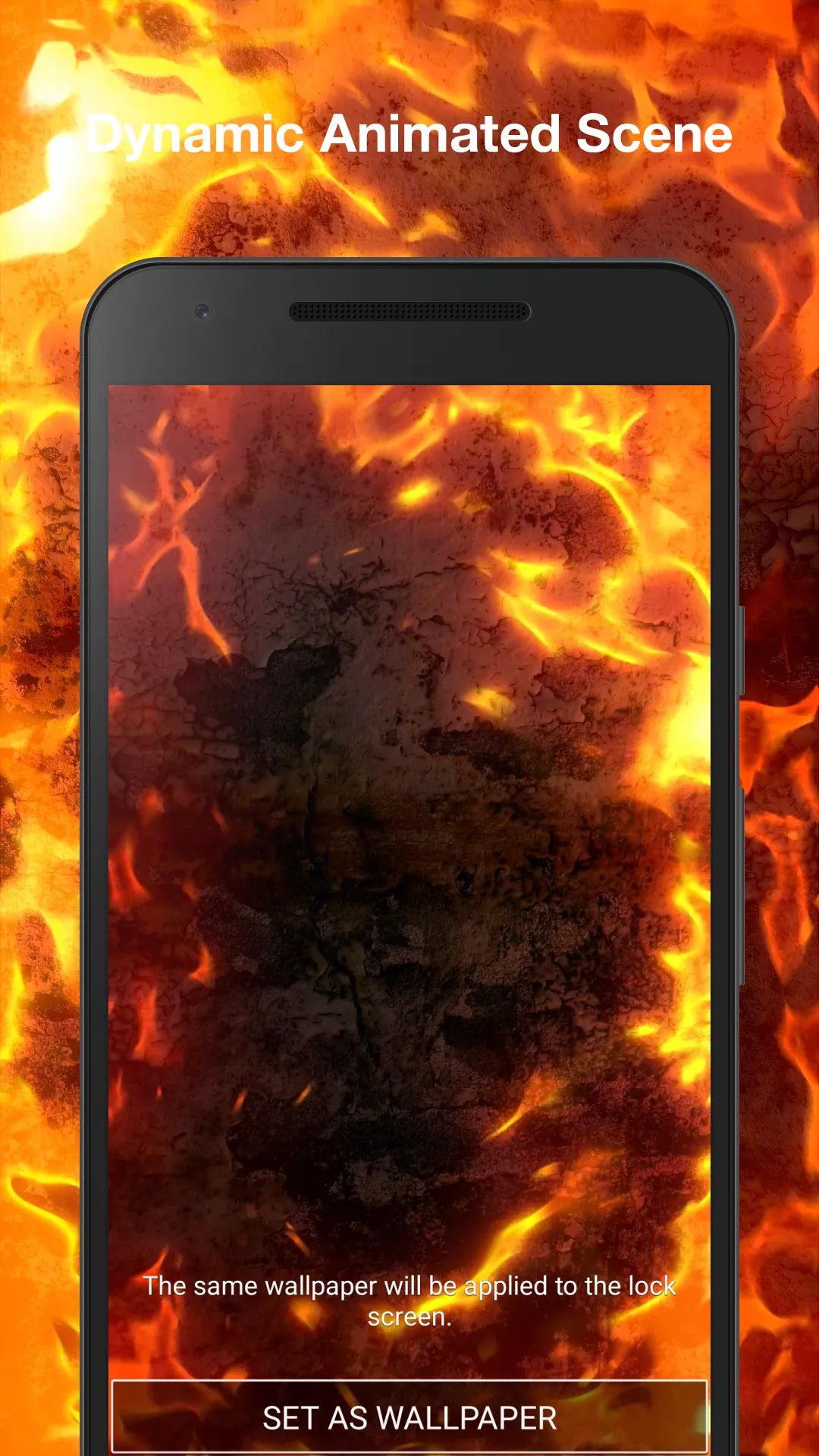 Fire Edges Live Wallpaper | Indus Appstore | Screenshot