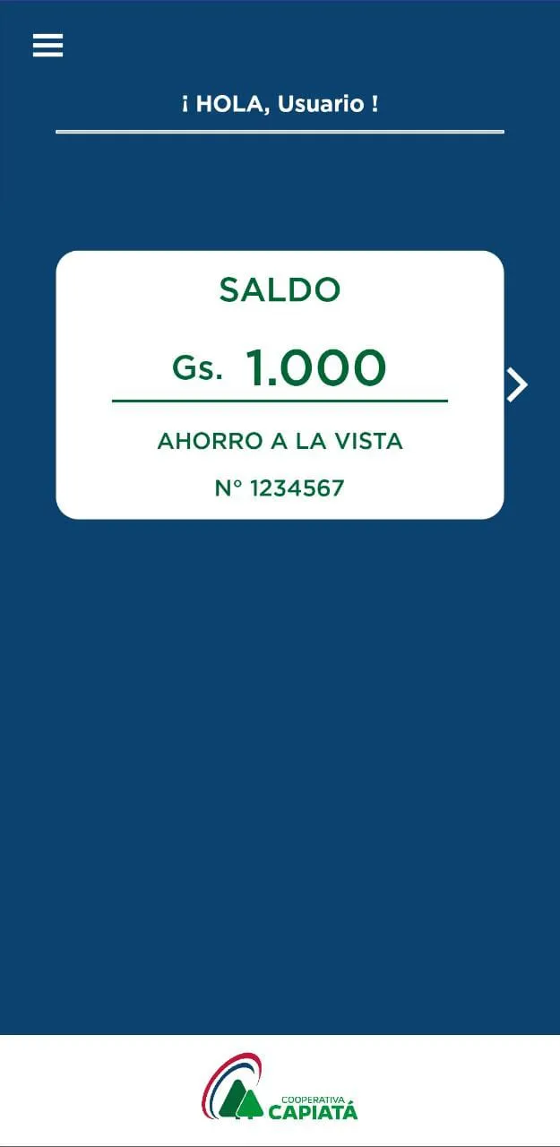 Cooperativa Capiatá Móvil | Indus Appstore | Screenshot