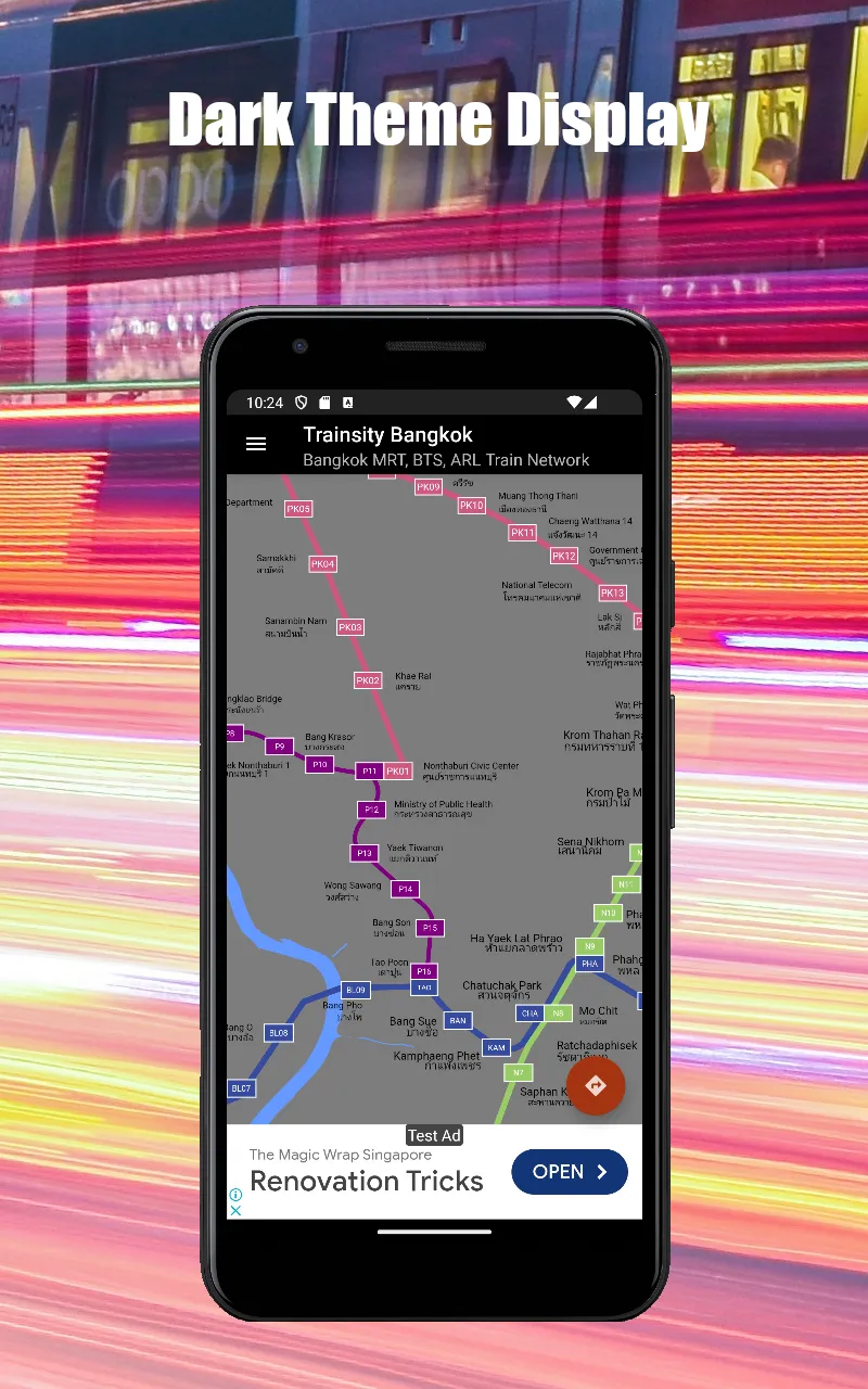 Trainsity Bangkok BTS MRT | Indus Appstore | Screenshot