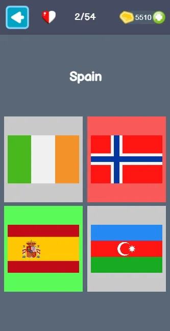 Guess Flags and Countries Quiz | Indus Appstore | Screenshot