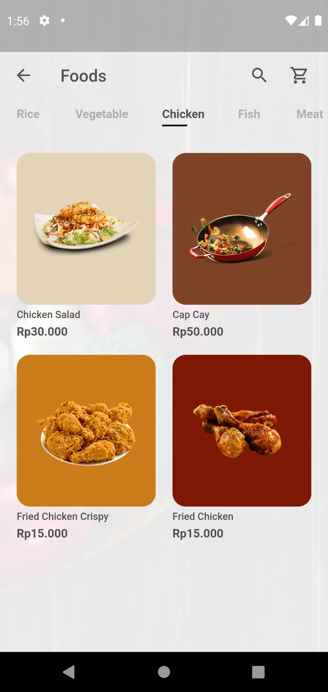 Catering App FrasNym | Indus Appstore | Screenshot