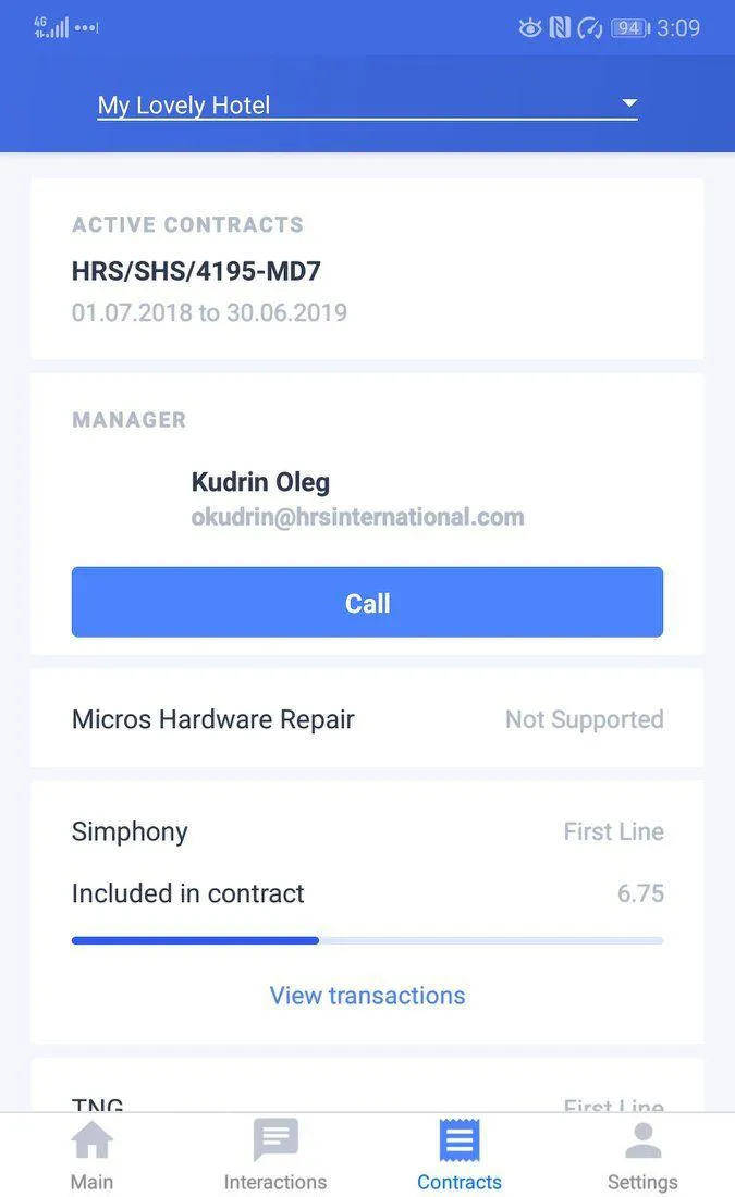 HRS Service Desk | Indus Appstore | Screenshot