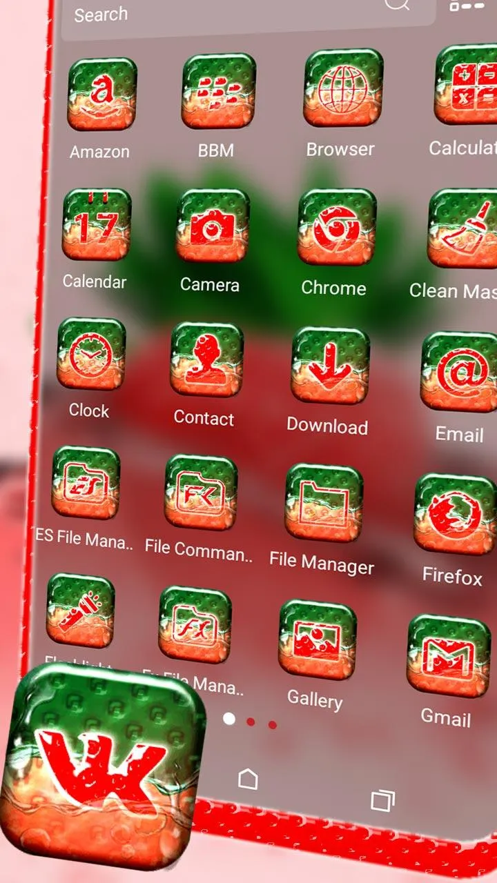 Juicy Strawberry Theme | Indus Appstore | Screenshot