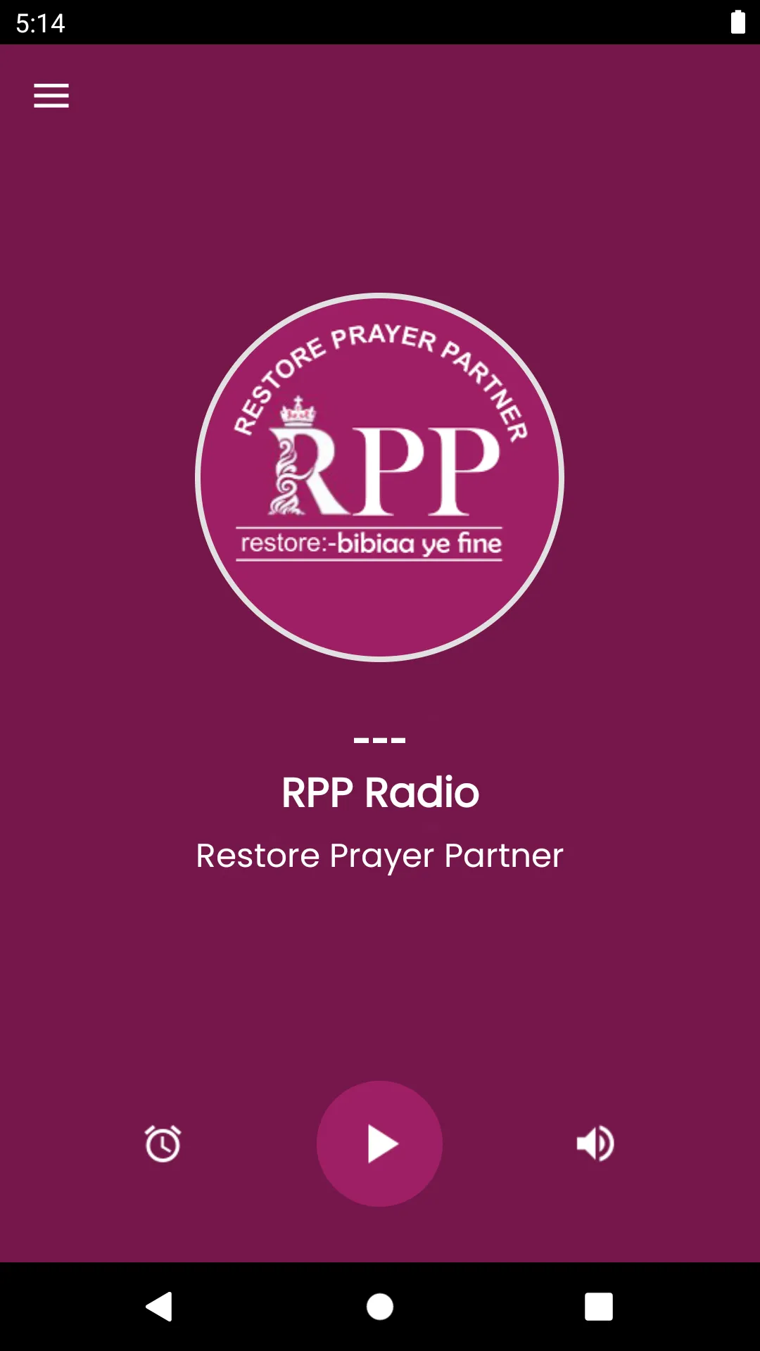 RPP Radio | Indus Appstore | Screenshot