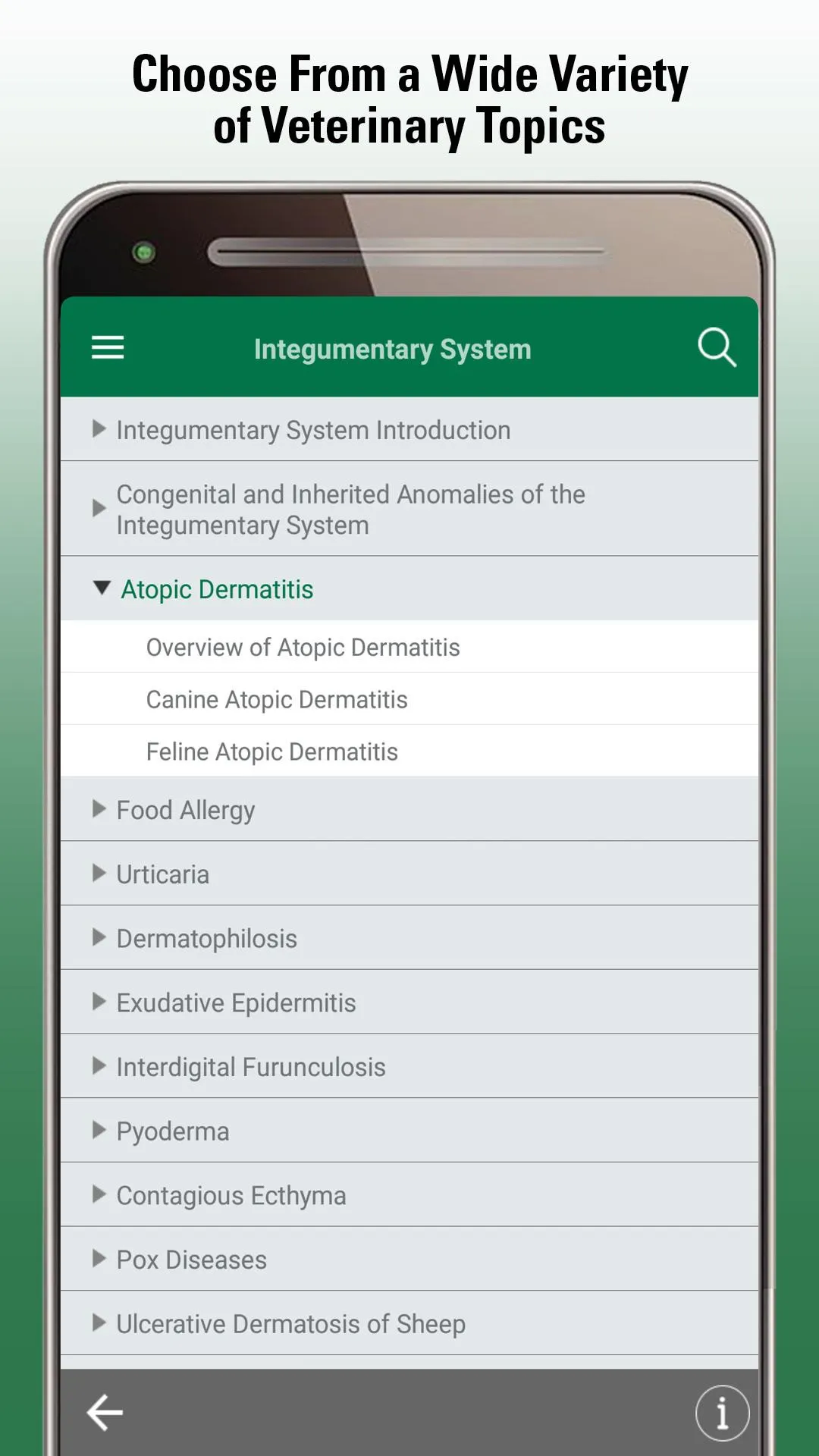 MSD Vet Manual | Indus Appstore | Screenshot