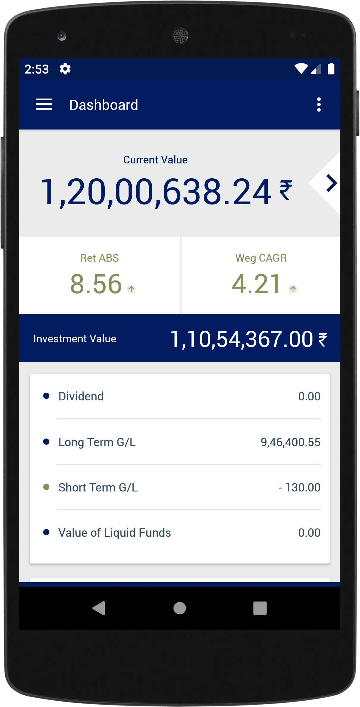 The Mutual Fund Store | Indus Appstore | Screenshot