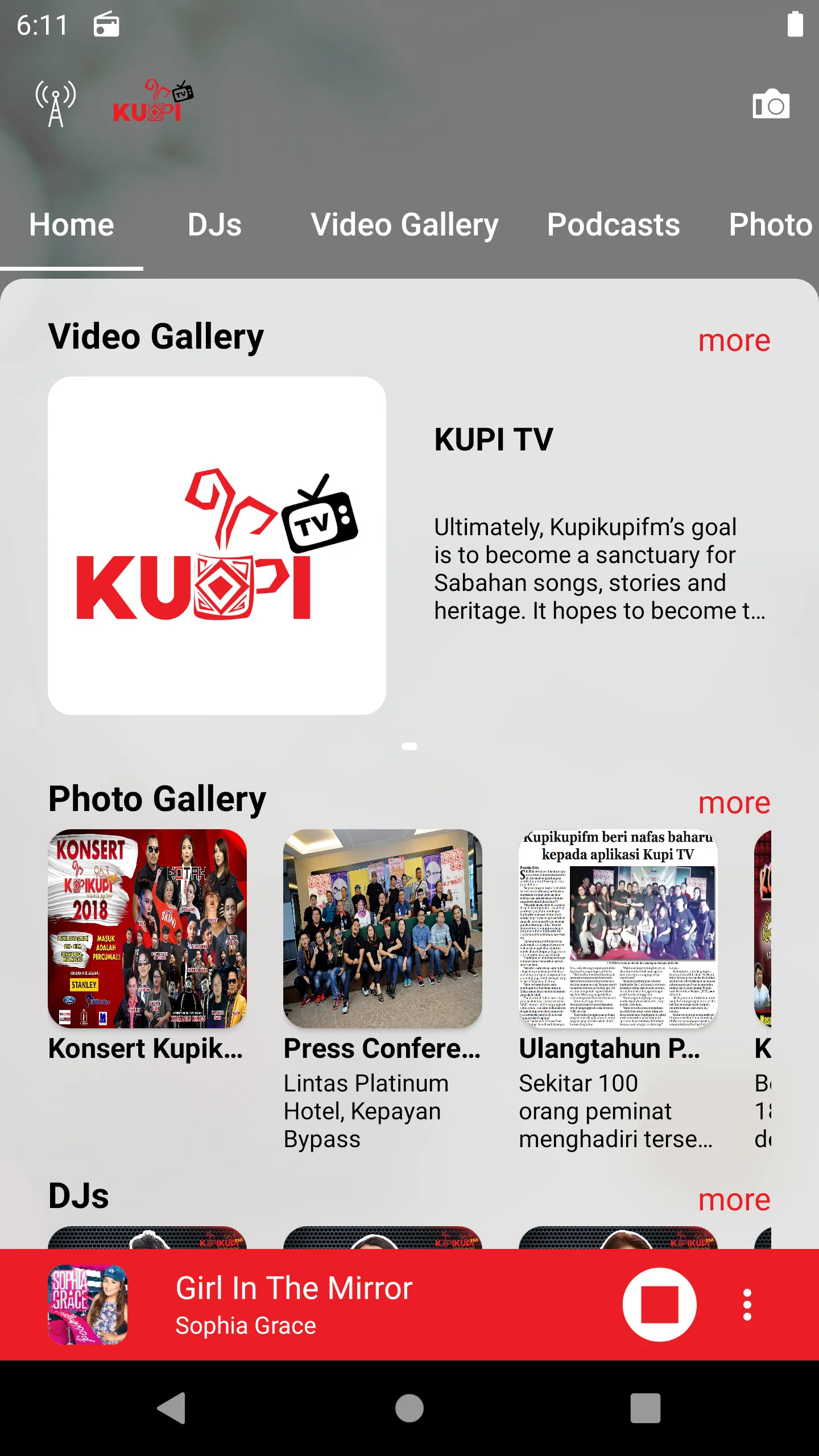 KupiTV | Indus Appstore | Screenshot