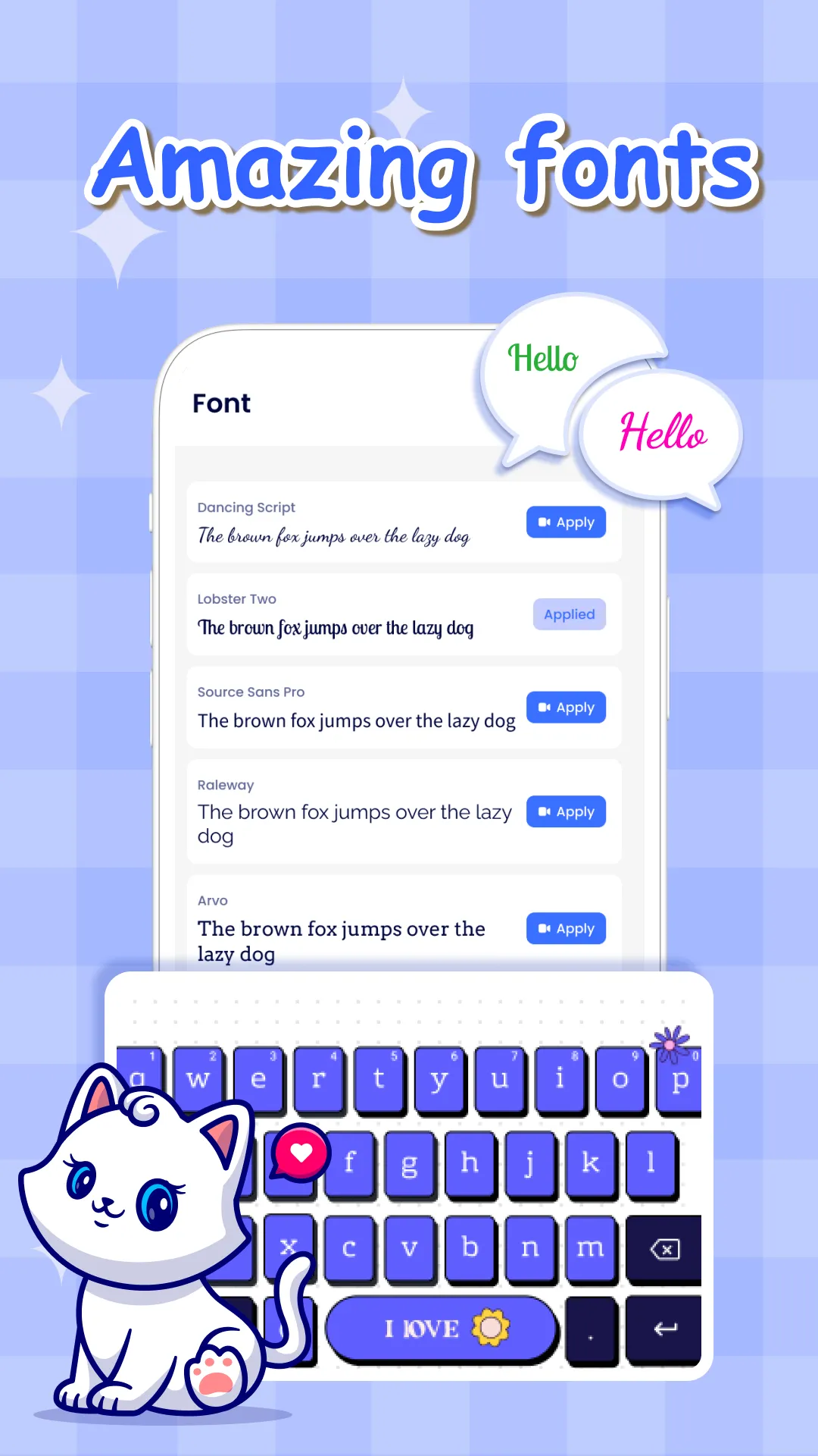 Keyboard Font & Keyboard Theme | Indus Appstore | Screenshot