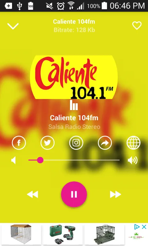 Salsa Radio Stereo | Indus Appstore | Screenshot