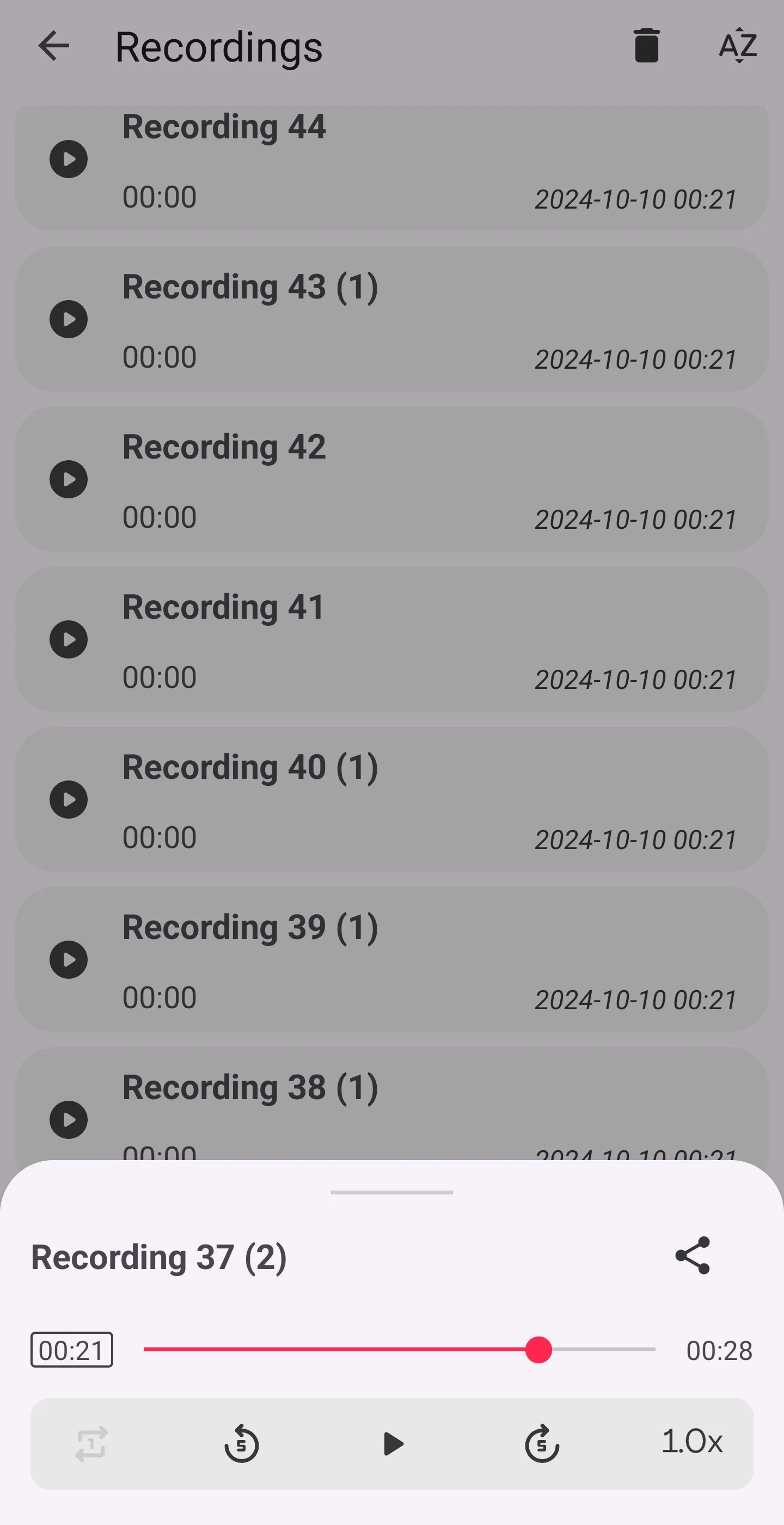 VIBE: Voice Recorder | Indus Appstore | Screenshot