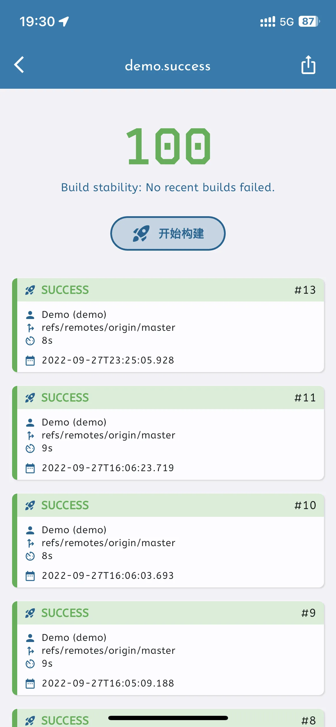 JKSCTL - Mobile CI for Jenkins | Indus Appstore | Screenshot