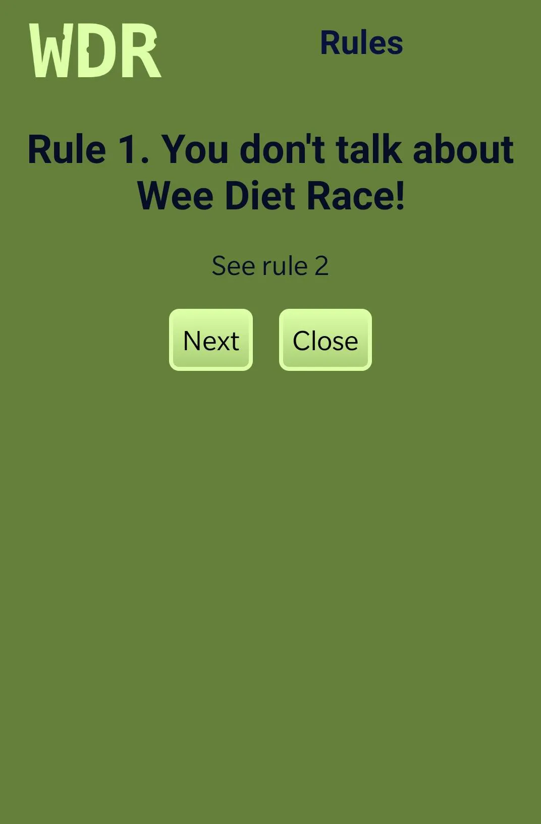 Wee Diet Race | Indus Appstore | Screenshot