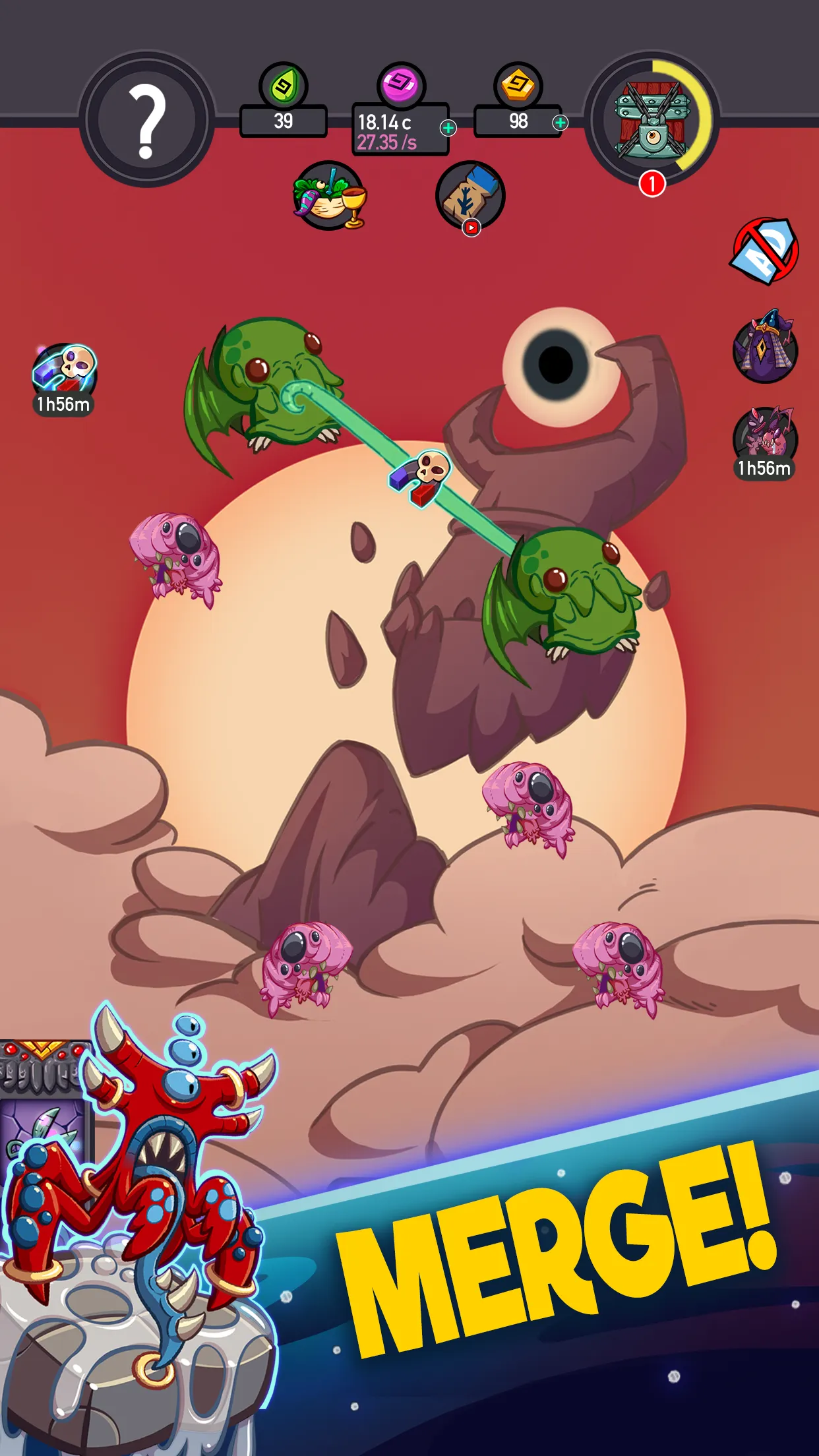 Tap Temple: Monster Clicker | Indus Appstore | Screenshot