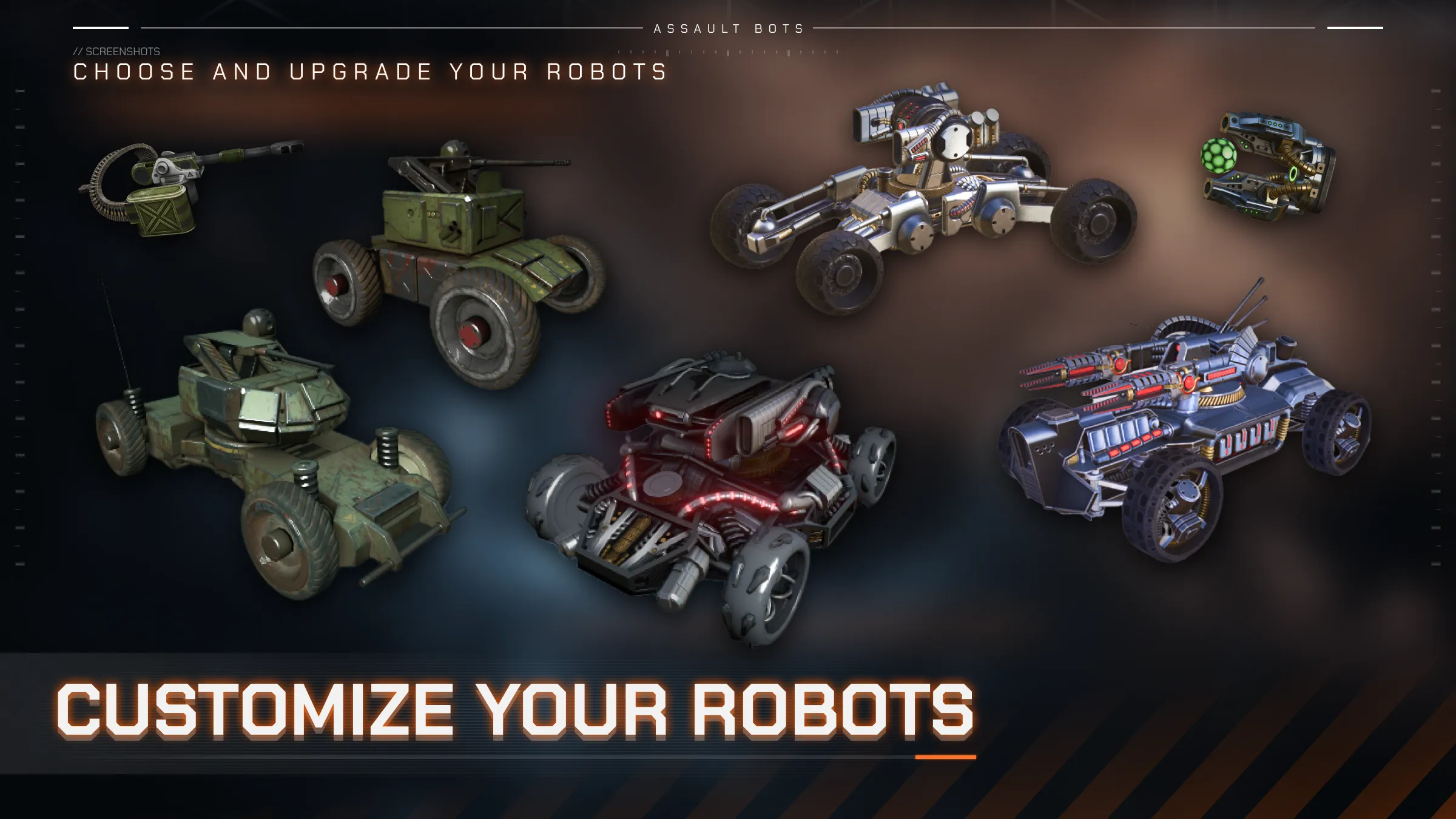 Assault Bots: Multiplayer | Indus Appstore | Screenshot