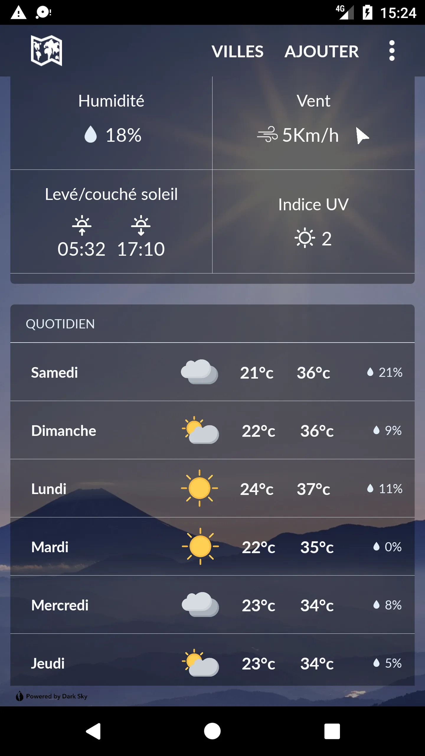 Nigeria Weather | Indus Appstore | Screenshot