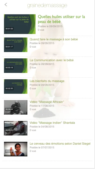 Graine de Massage | Indus Appstore | Screenshot