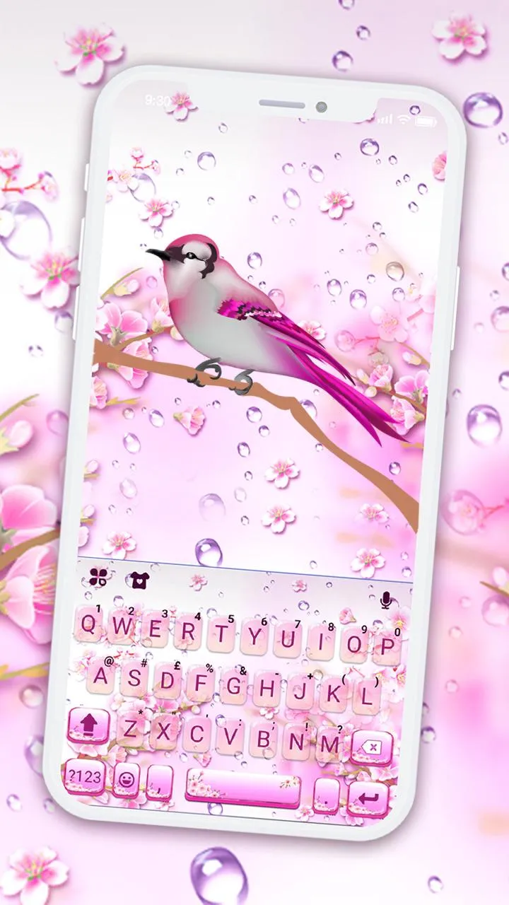 Pink Sakura Blossom Theme | Indus Appstore | Screenshot