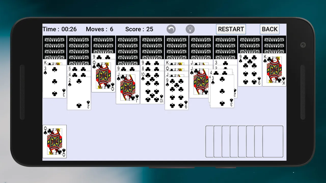 Spider Solitaire | Indus Appstore | Screenshot