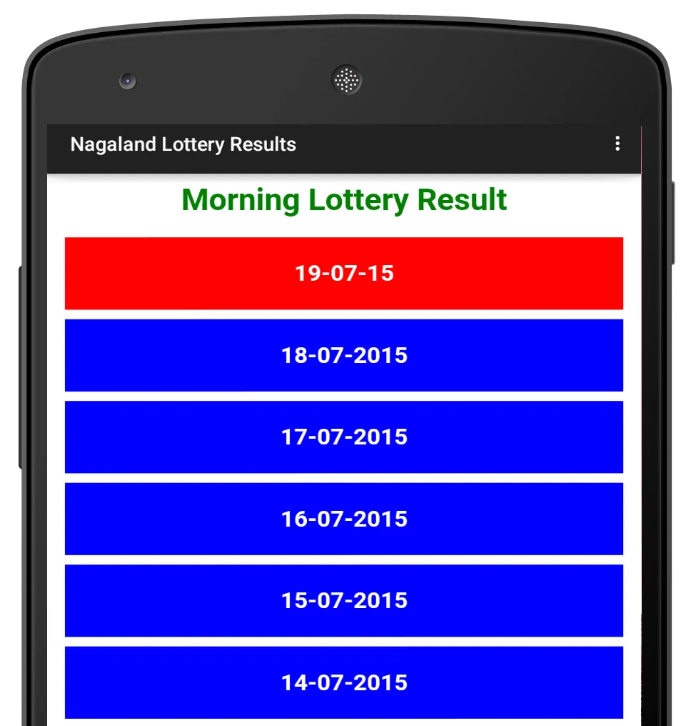 Nagaland Lottery Results | Indus Appstore | Screenshot