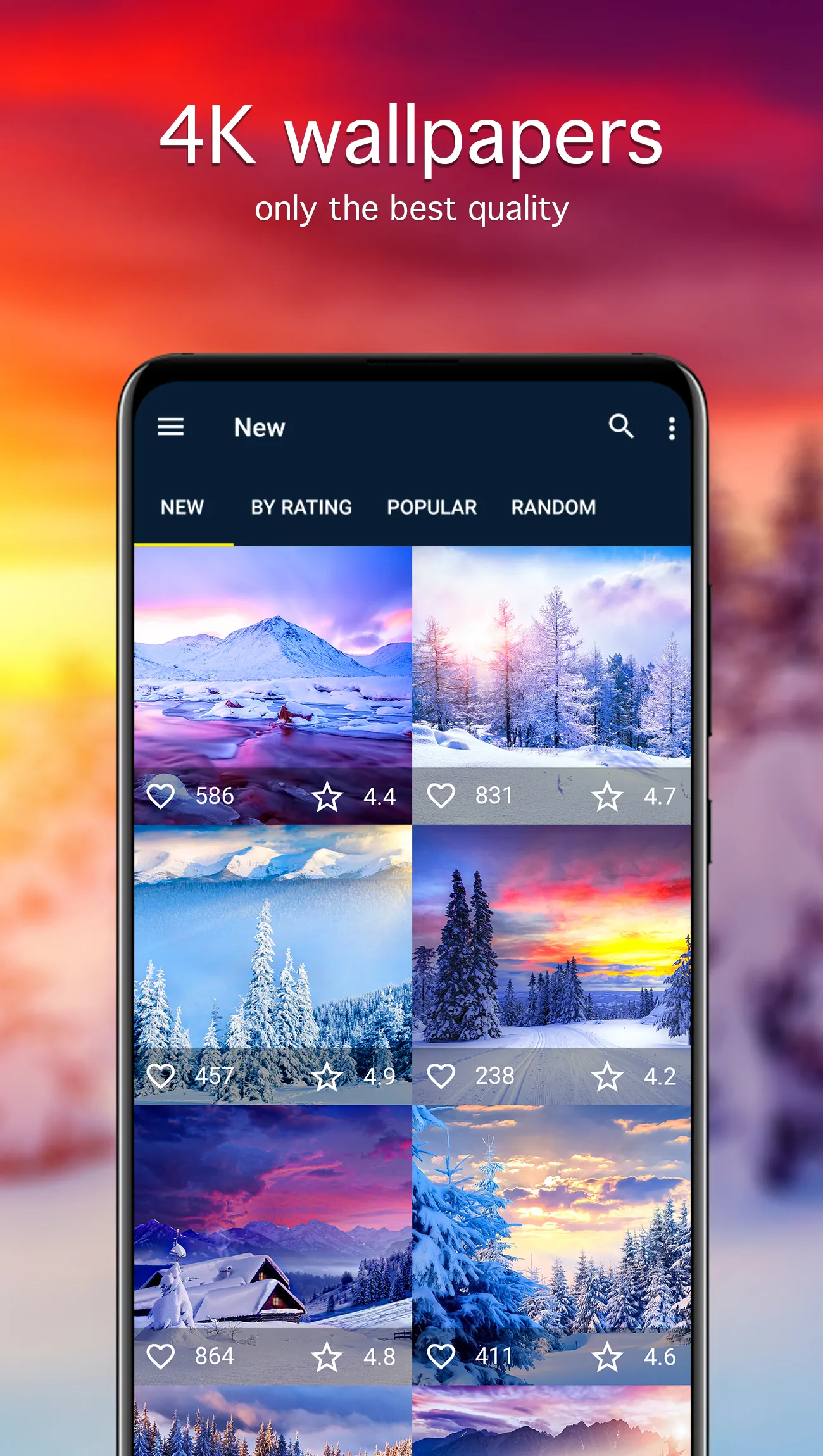 Winter Wallpapers 4K | Indus Appstore | Screenshot
