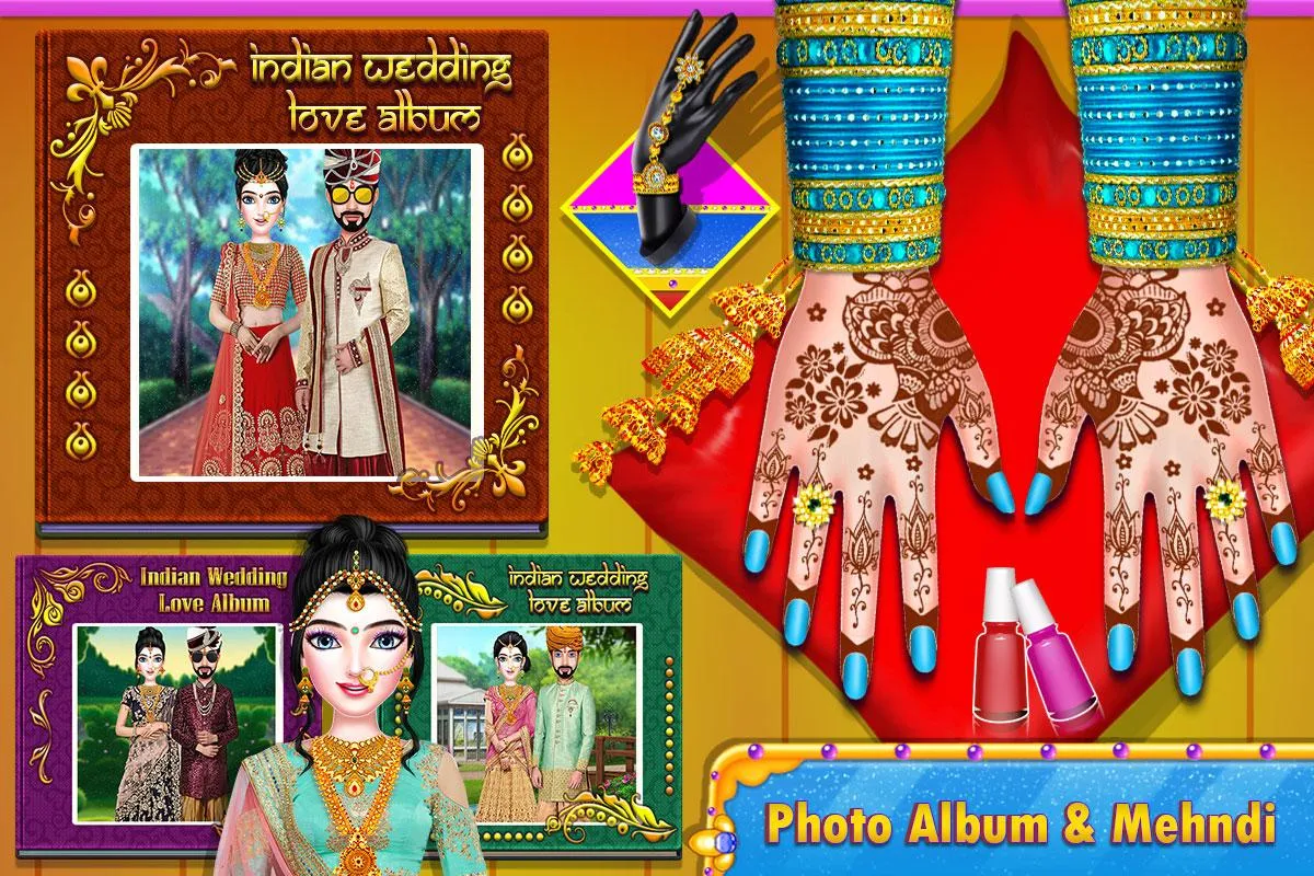 North Indian Wedding Dress Up | Indus Appstore | Screenshot