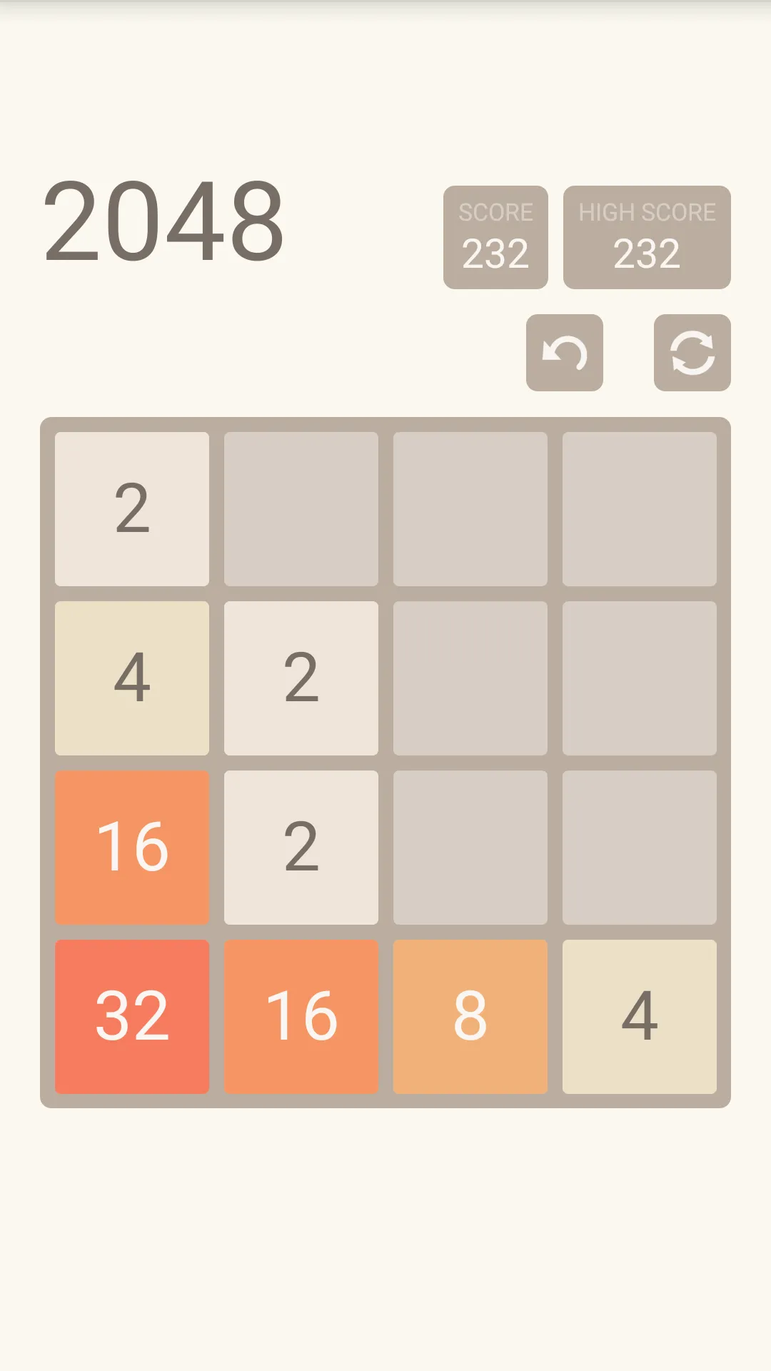 2048 | Indus Appstore | Screenshot