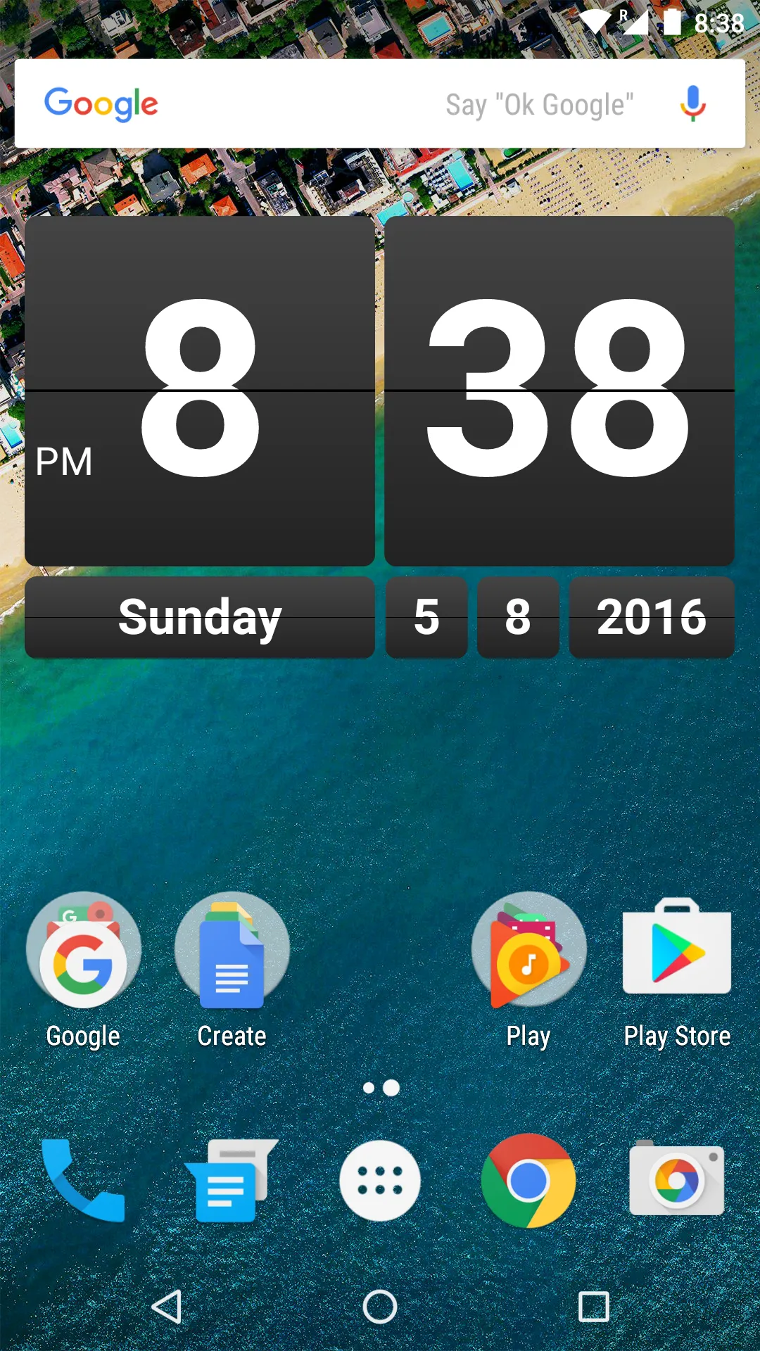 Retro Clock Widget | Indus Appstore | Screenshot