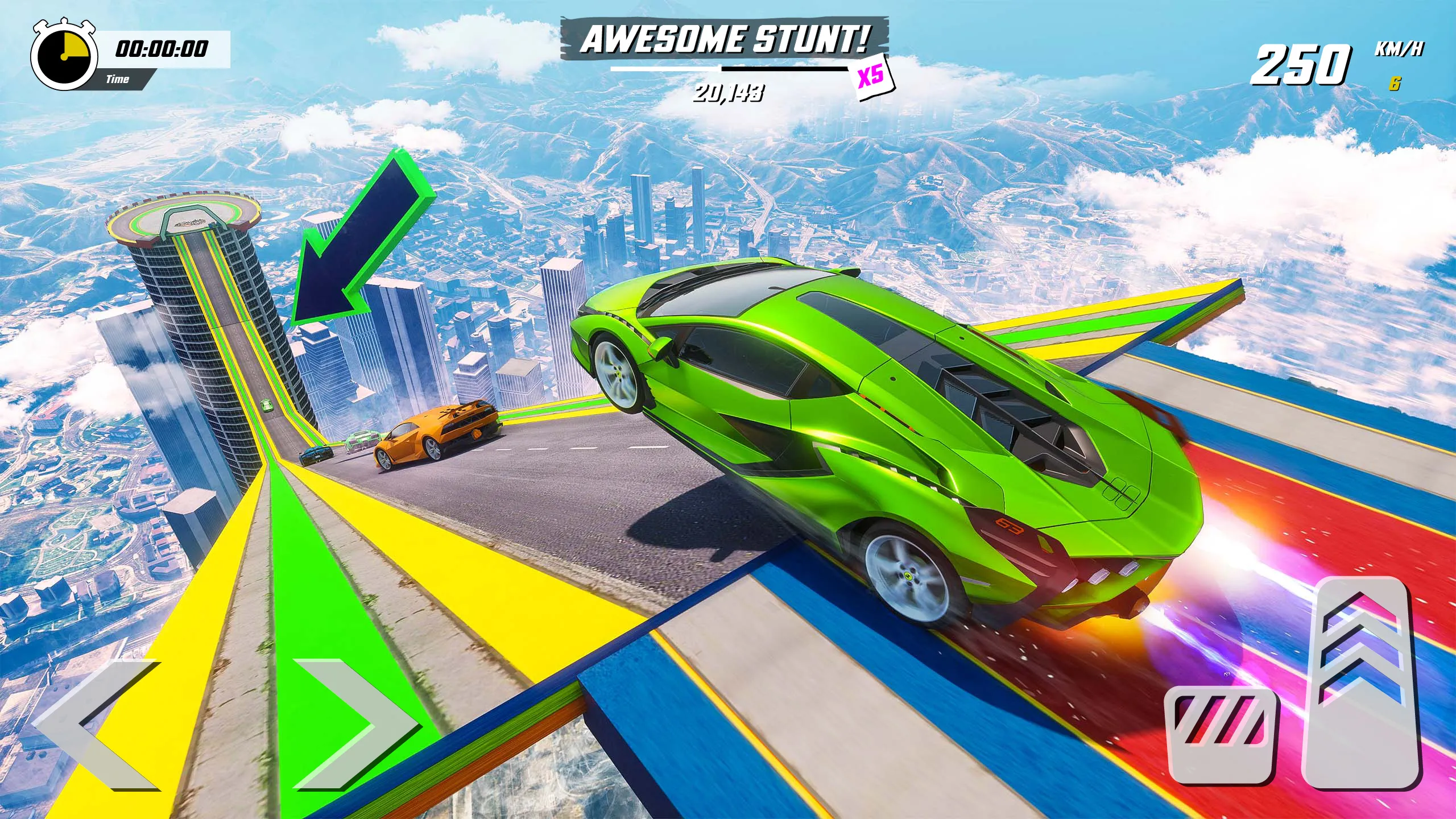 GT Stunt Mega Car Racing Games | Indus Appstore | Screenshot