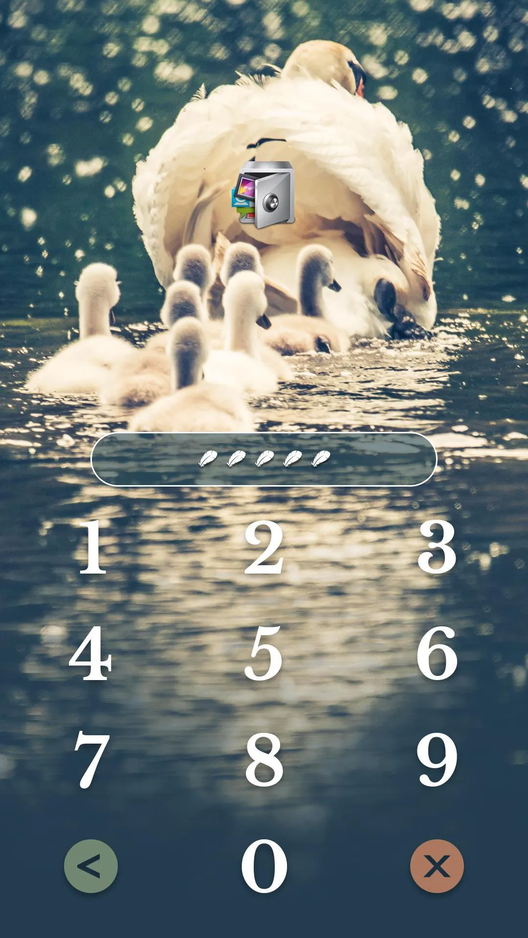 AppLock Theme Swan | Indus Appstore | Screenshot