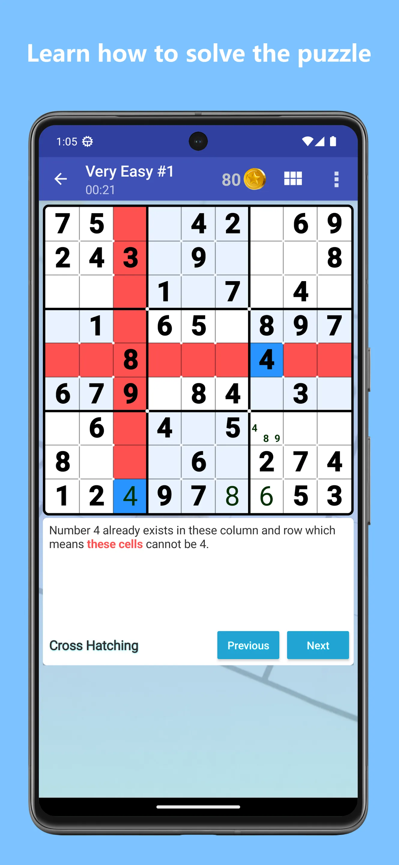 Sudoku - Classic Brain Puzzle | Indus Appstore | Screenshot