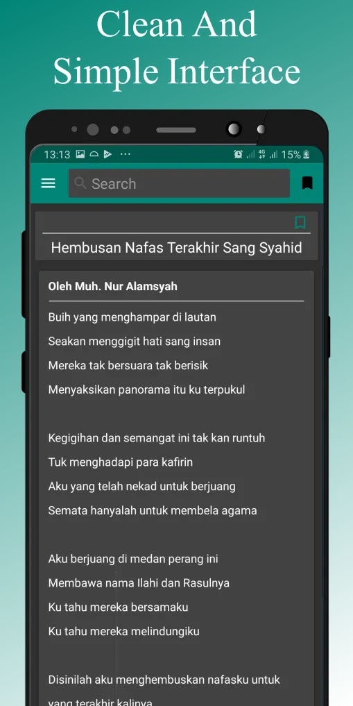 Kumpulan Puisi Islami | Indus Appstore | Screenshot