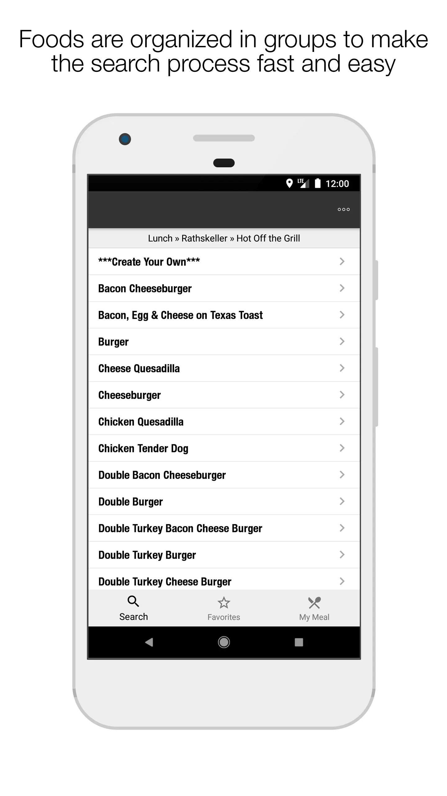 Nutrition - Florida Tech | Indus Appstore | Screenshot