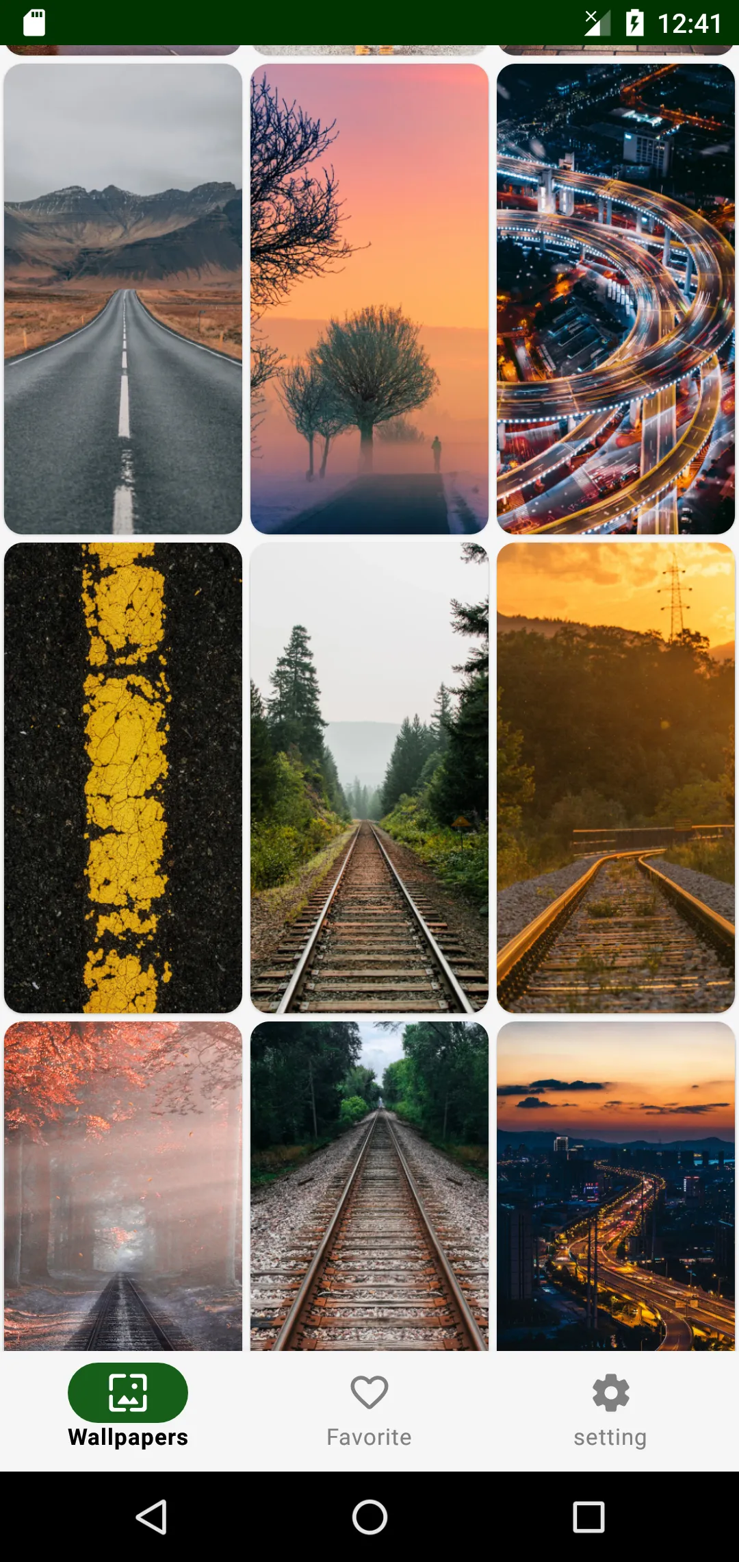 Road Wallpaper | Indus Appstore | Screenshot