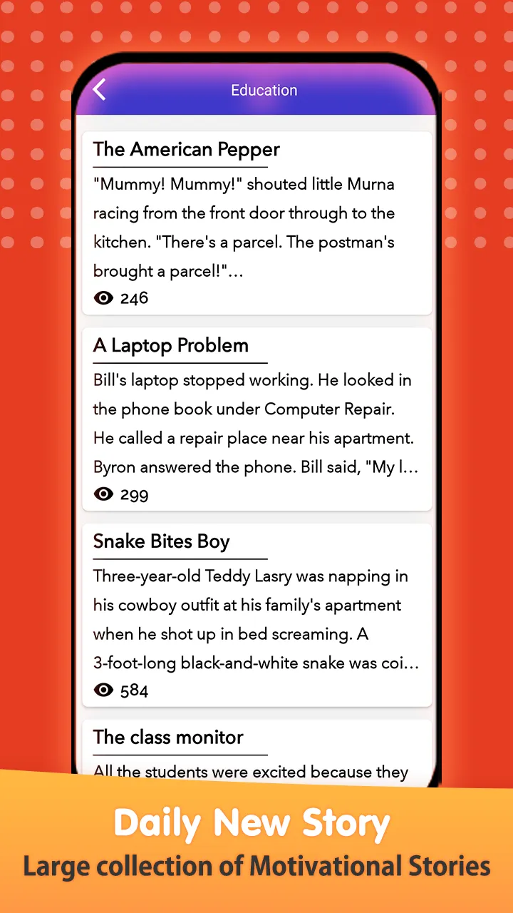 English Short Stories & Novels | Indus Appstore | Screenshot