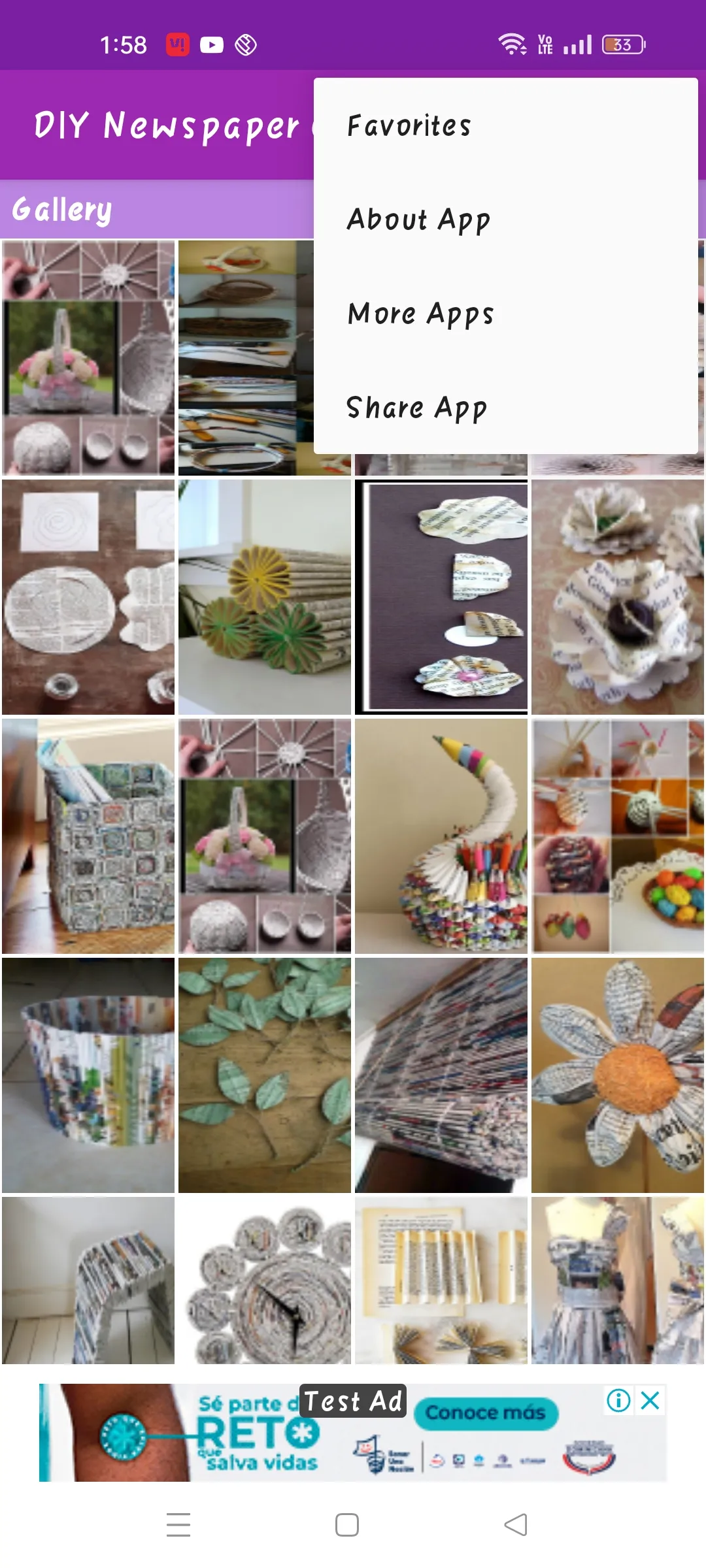 DIY Newspaper Craft Gallery | Indus Appstore | Screenshot