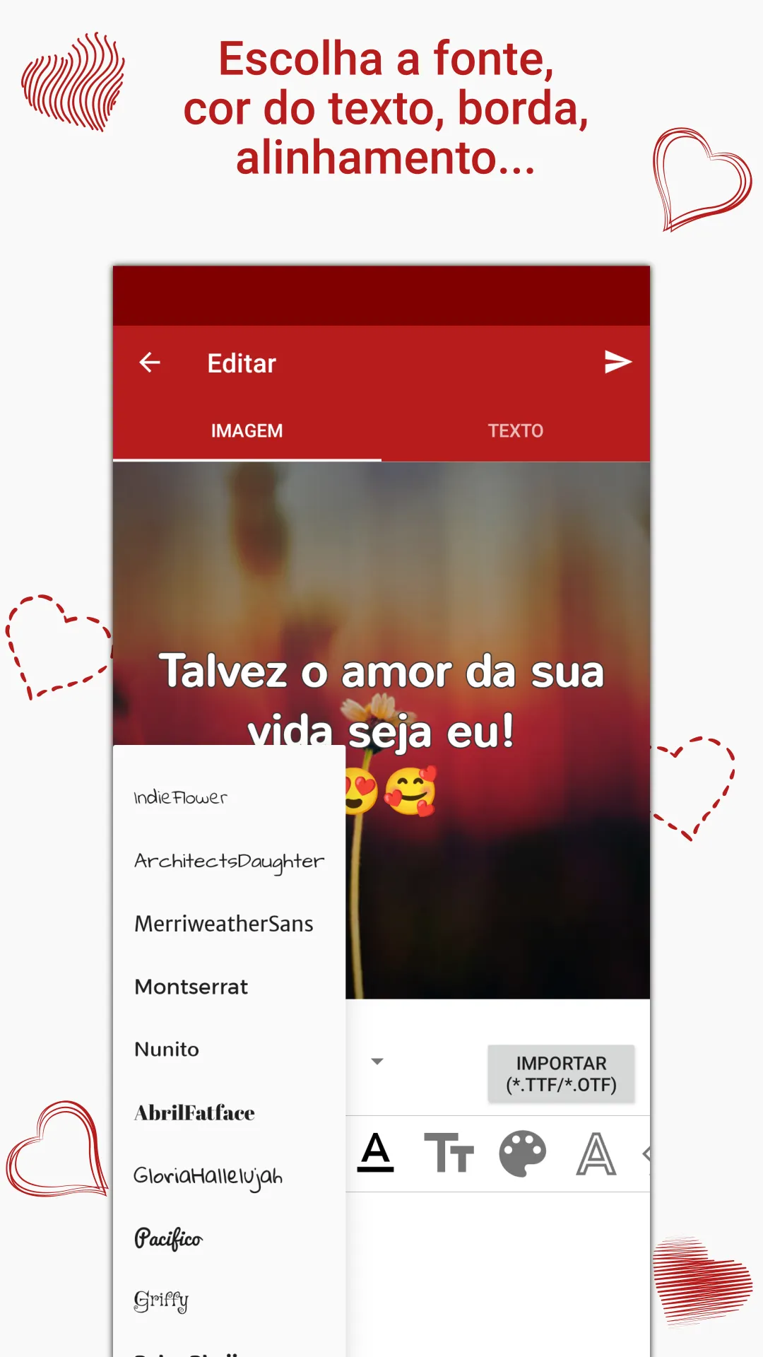 Frases de Amor | Indus Appstore | Screenshot