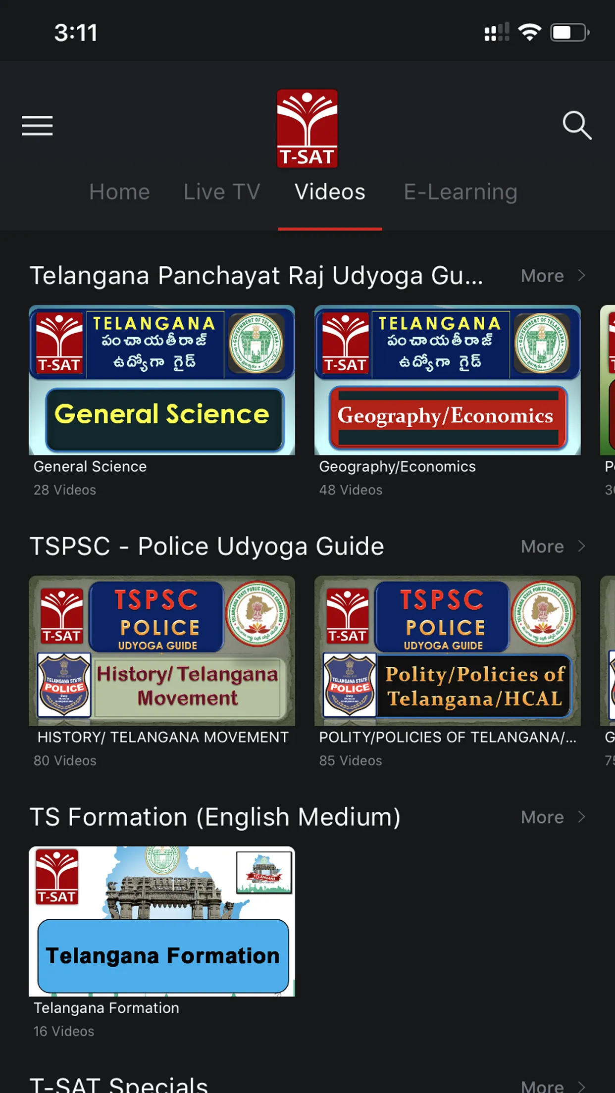 T-SAT | Indus Appstore | Screenshot