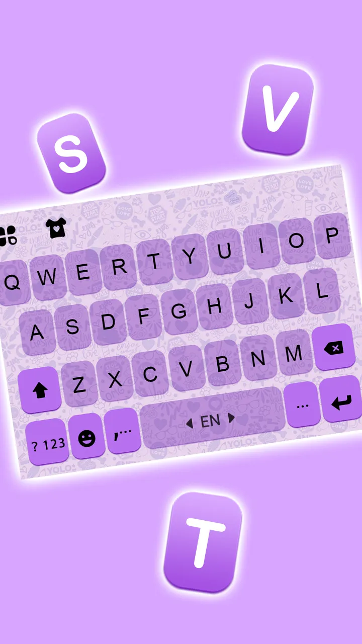 Simple Purple SMS Theme | Indus Appstore | Screenshot